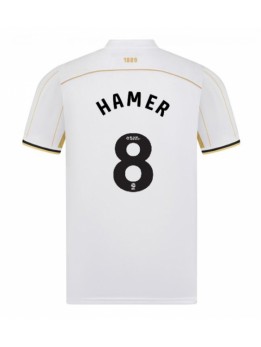 Sheffield United Gustavo Hamer #8 Replika Borta Kläder 2025-26 Kortärmad